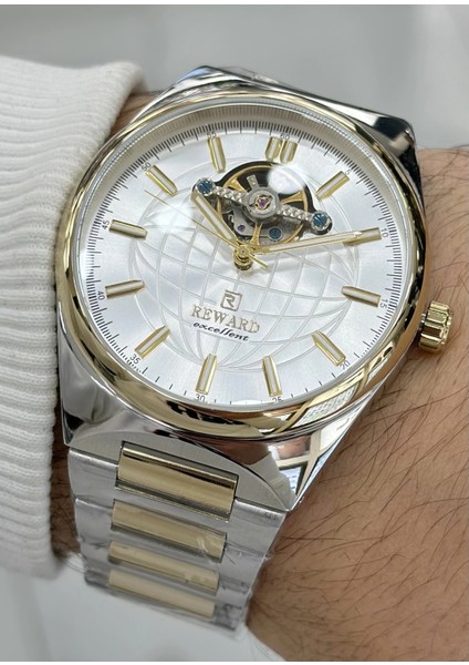 Çelik Kordon Otomatik Erkek Kol Saati Su Geçirmez 2 Yıl Garantili