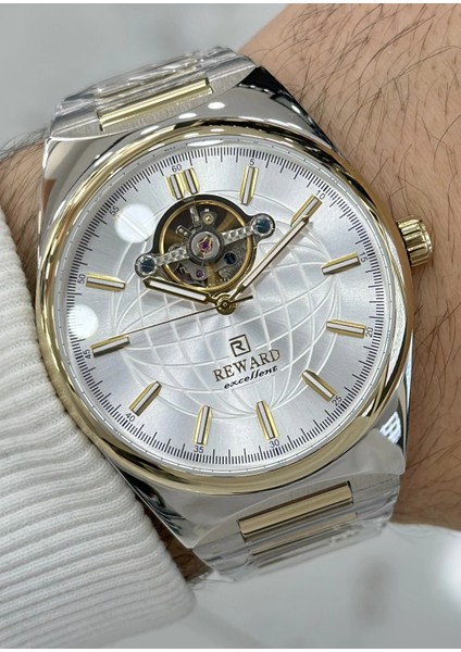 Çelik Kordon Otomatik Erkek Kol Saati Su Geçirmez 2 Yıl Garantili indirimleri