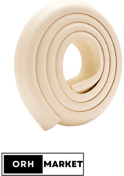 Krem Kalın Kauçuk Kenar Koruyucu 2m – Bebek & Çocuk Güvenlik Bandı, Masa & Sehpa Için, 3m Bantlı fiyatları