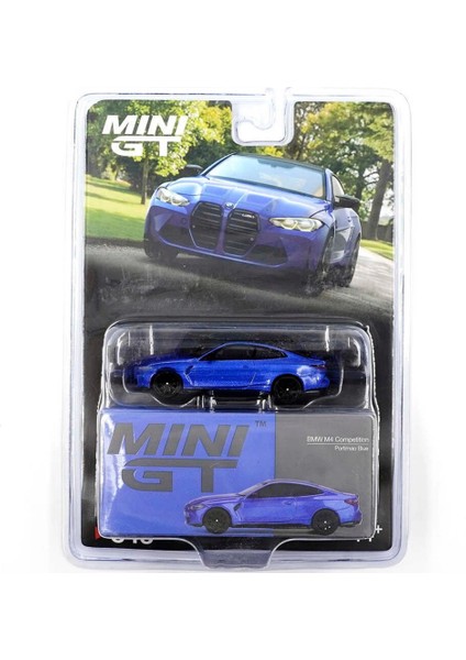 Gt 1/64 Bmw M4 Competition (G82) Portimao Blue - Blister Paket fiyatları