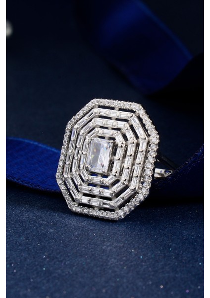 925 Ayar Gümüş Mega Baget Yüzük modelleri