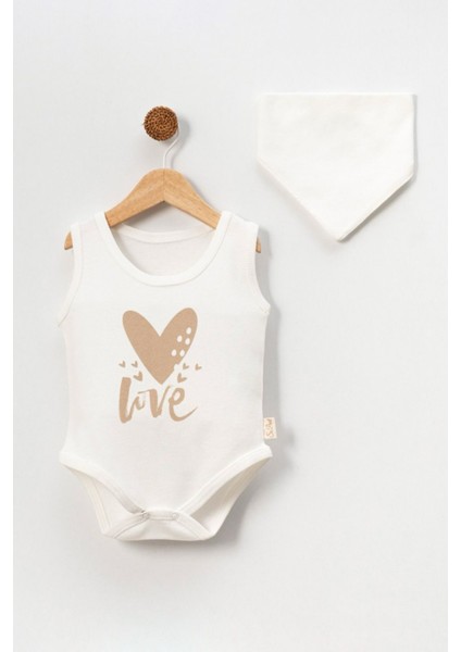 Kolsuz Body&zıbın Önlüklü Set %100 Pamuk Zıbın
