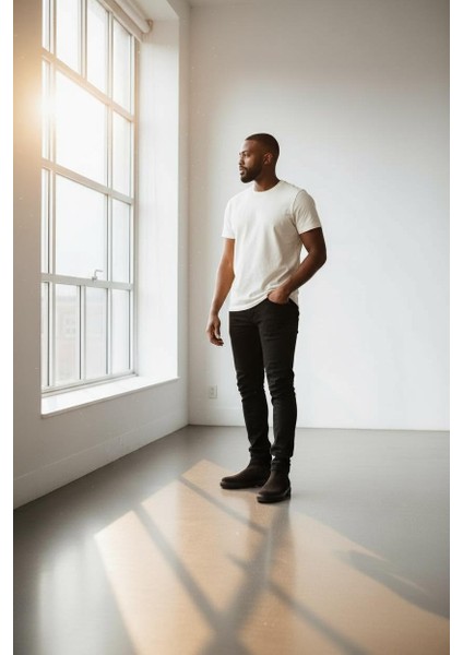 Premium Kalite Hakiki Deri Erkek Chelsea Kışlık Bot -Ultra Konfor Eva Taban