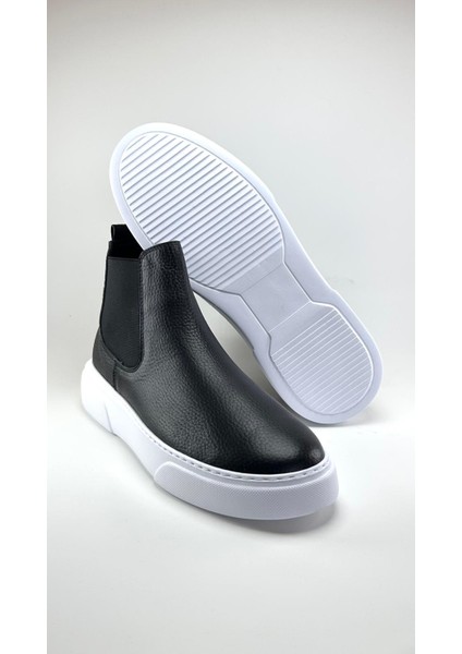 Premium Kalite Hakiki Deri Erkek Chelsea Kışlık Bot -Ultra Konfor Eva Taban fırsatları