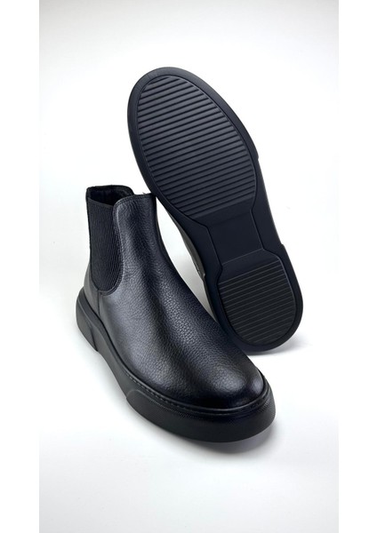 Premium Kalite Hakiki Deri Erkek Chelsea Kışlık Bot -Ultra Konfor Eva Taban modelleri