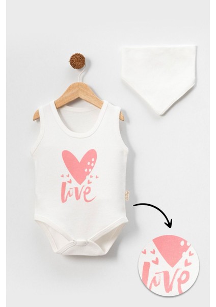 Kolsuz Body&zıbın Önlüklü Set %100 Pamuk Zıbın