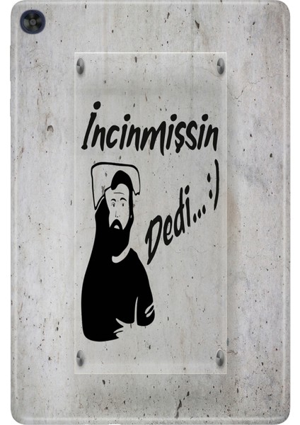 Huawei Matepad T10S-4 10.1" Kılıf Tablet Için Desenli Silikon Kapak - Incinmissin