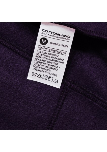 Kadın Marısol Normal Kesim Fermuarlı Kapüşonlu Polar Fleece Ceket