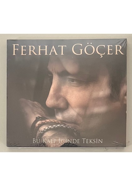 Ferhat Göçer Bu Kalp Içinde Teksin CD (Jelatininde Sıfır Orijinal Dönem Baskı Cd)