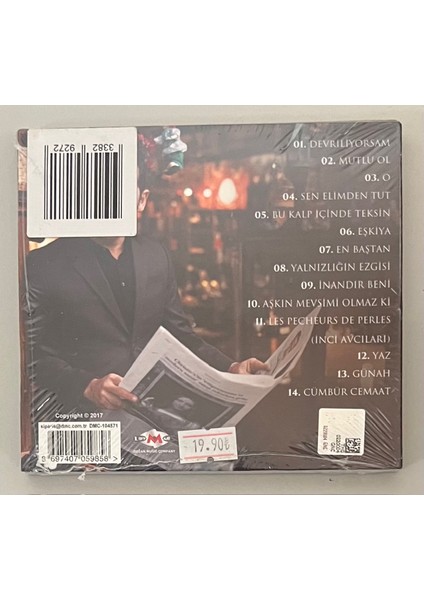 Ferhat Göçer Bu Kalp Içinde Teksin CD (Jelatininde Sıfır Orijinal Dönem Baskı Cd) fiyatları