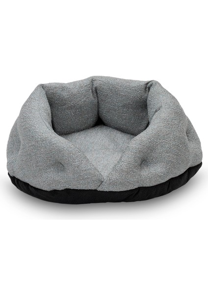 Yzlal Pet Comfort Paris Gri Kedi ve Köpek Yatağı 50CM
