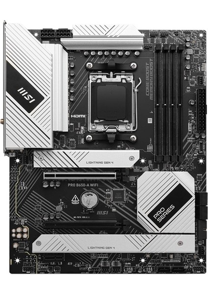 Msı Pro B650-A Ddr5 7600MHZ 1xhdmı 3xm.2 USB Atx Am5 (Amd Am5 9000/8000/7000 Serileri Ile Uyumlu) fiyatları