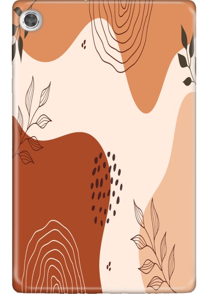 Lenovo M10+ Plus TB-X606F Kılıf Tablet Için Desenli Silikon Kapak - Minimalist