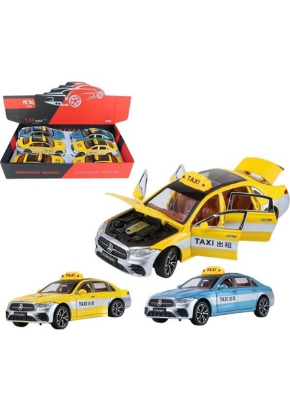 XHD-B2426 C-Vardem Çek Bırak 1:24 Işıklı ve Sesli Kapıları Açılan Mrs Taxi fırsatları