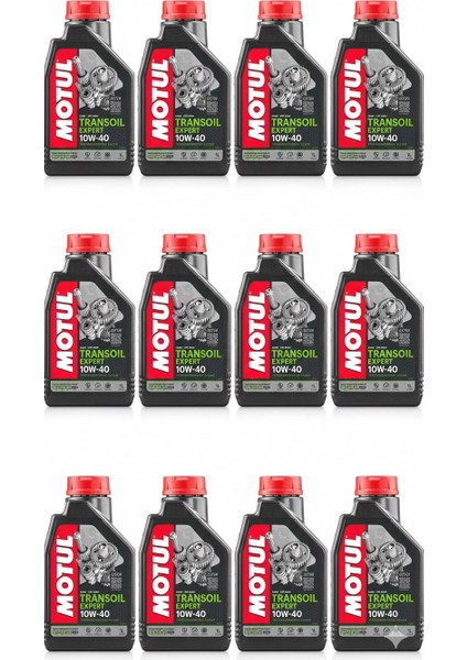 Transoil Expert 10W-40 – Ester Bazlı Yüksek Performans Şanzıman Yağı 12X1L (12 Litre Set) (Güncel Tarihli)