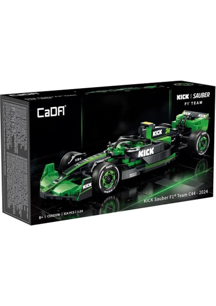 C55032W Cada Sauber F1 Formula Aracı 314 Parça Block Oyuncak indirimleri