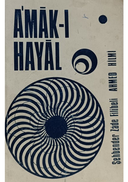Amak-I Hayal, Konya Oku Neşriyat Baskısı Şehbender Zâde Filibelili Ahmet Hilmi (2.el Kitaptır)
