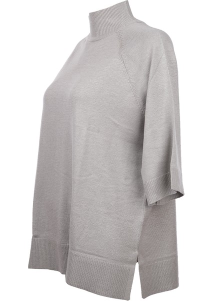 Oversize 3/4 Kol Minimalist Kadın Kazak - Günlük Şıklık fiyatları