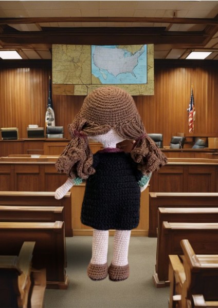 Avukat Elif – El Yapımı Örgü Amigurumi Bebek modelleri