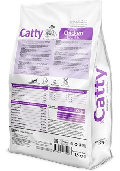 Colourmix Tavuklu Renkli Taneli Yetişkin Kedi Maması 1.5 kg fiyatları