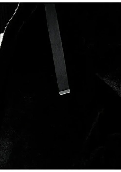 Kadın Ceket Siyah Düz Desenli Uzun Kollu Dik Yaka Günlük Model 15260047 indirimleri