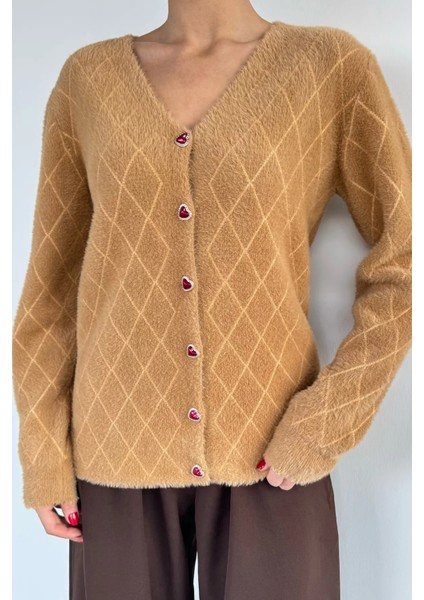 Kadın Yumoş Iplik Sakallı Triko Hırka (S-M-L-Xl Uyumludur) P-00018065 modelleri