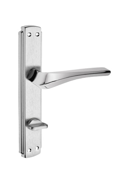 Venüs Kol Aynalı Nikel Saten Wc Kapı Kolu