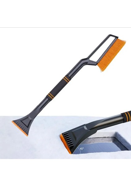 Uzayabilir Kar Buz Temizleme Fırçası Çizmeyen Nano Yapı Araç Temizleme Fırçası