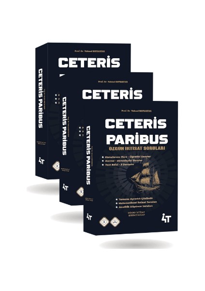 - 2025 Ceteris Paribus Iktisat Soruları Tamamı Çözümlü 20. Baskı Yüksel Bayraktar