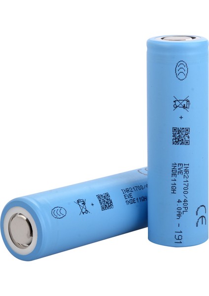 INR21700-40PL - 3.7V 4000 Mah Li-Ion Şarjlı Pil - 70A