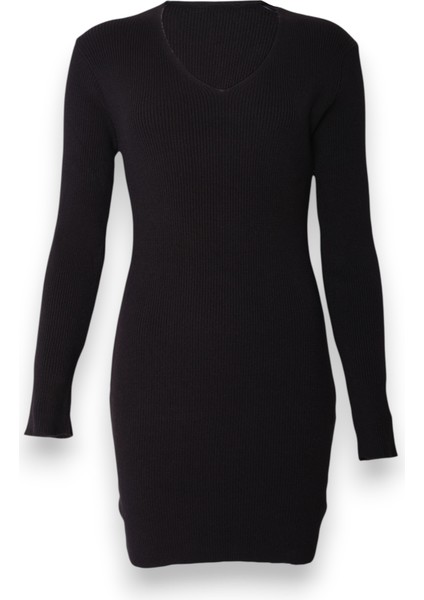 Kadın Triko Yumuşak Elbise