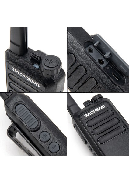 10 Adet Boafeng Bf-R5 Lisansız PMR446 El Telsizi Baofeng Bf-R5 Mini Telsiz El Telsizi (Kulaklık Hediyeli) fiyatları