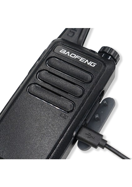 10 Adet Boafeng Bf-R5 Lisansız PMR446 El Telsizi Baofeng Bf-R5 Mini Telsiz El Telsizi (Kulaklık Hediyeli)