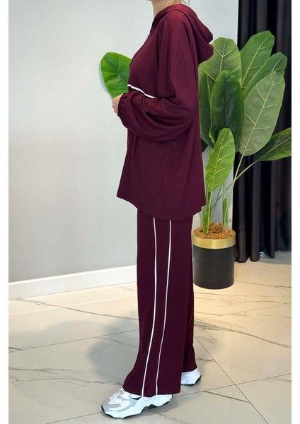 Biye Detaylı Rahat Takım 3143 Bordo fiyatları