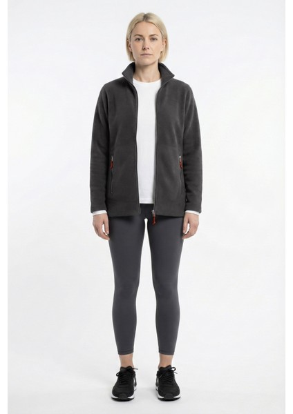 Kadın Scarlett Normal Kesim Fermuarlı Polar Fleece Ceket