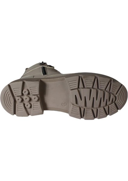 Yazkış Kadın Siyah Ten Cilt Yandan Fermuarlı 15CM Bilek Boyu 4cm Kalın Taban Termo Taban Postal Bot fırsatları