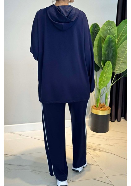 Biye Detaylı Rahat Takım 3143 Lacivert modelleri