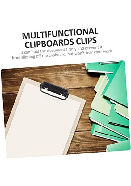 15 Adet Kırtasiye Tabak Tutucu Paslanmaz Çelik Klipsler Cep Klasörleri Ofis Klasörleri Siyah Monte Edilebilir Panolar Klipsler Dosya (Yurt Dışından) fiyatları