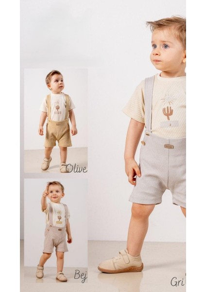 Little Emu Sun Salopet Takım