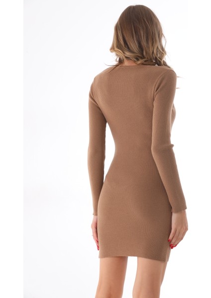 Kadın Triko Yumuşak Elbise modelleri