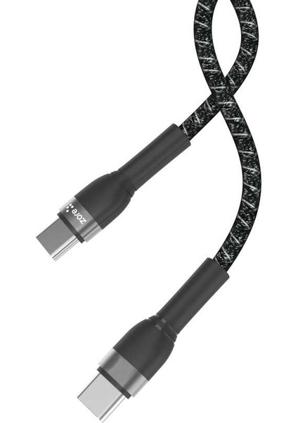 Siyah Shira Serisi Type-C To Type-C Pd Kablo 30 cm fırsatları