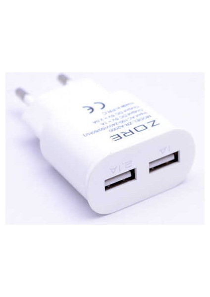 ​zore 2000 Mah 2 In 1 Micro Ev Şarj Seti - Beyaz modelleri