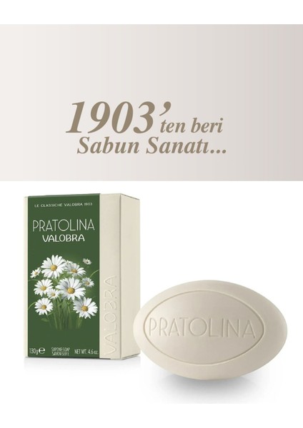 Valobra Bar Soap Pratolina - Sabun 130 gr