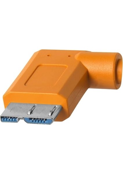 Tools Tetherpro Usb-C To 3.0 Micro-B Right Angle - Dik Açı Bağlantı Kablosu 15' (4.6m) Dslr Kamera, Turuncu fırsatları