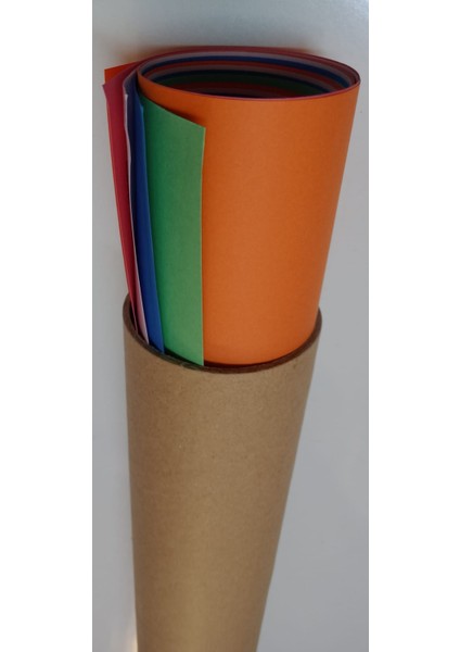 160 Gram Kendinden Boyalı Karışık Renk 50X70 10LU Fon Kartonu modelleri