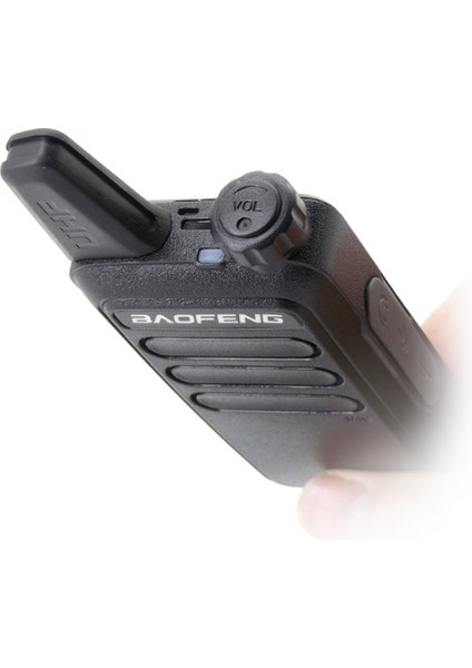 6 Adet Boafeng Bf-R5 Lisansız PMR446 El Telsizi Baofeng Bf-R5 Mini Telsiz El Telsizi (Kulaklık Hediyeli)