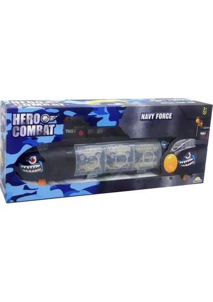 Oyuncak Askeri Denizaltı Oyun Seti 55 cm