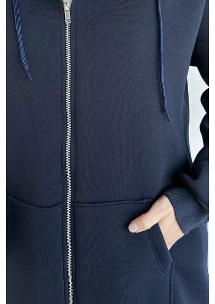 Kapüşonlu Şardonlu Tesettür Sweatshirt P-00019654 indirimleri