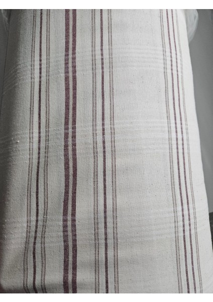 Bordo Kareli Keten Nevresim Takımı Çift Kişilik modelleri