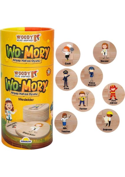 Woody Wo-Mory Ahşap Hafıza Oyunu fiyatları